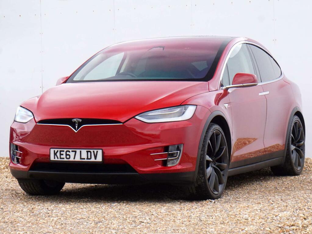 Tesla Model X P100dl Dual Motor 4Wde Ludicrous Red #4