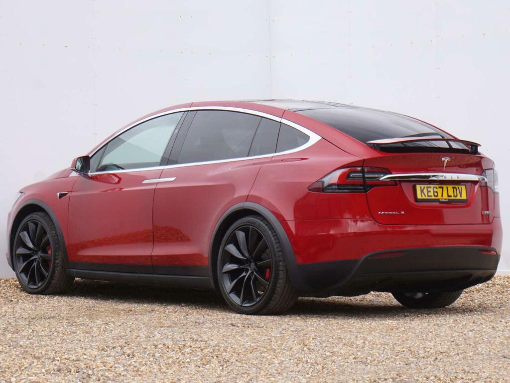 Tesla Model X P100dl Dual Motor 4Wde Ludicrous Red #6