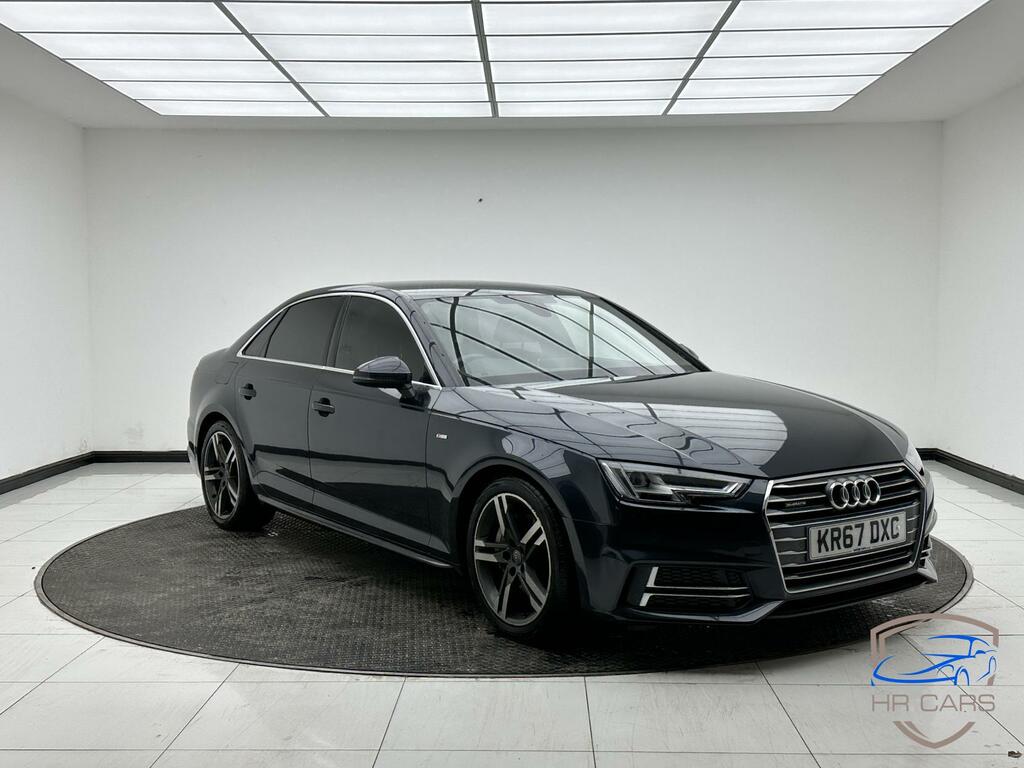 Audi A4 S Line Blue