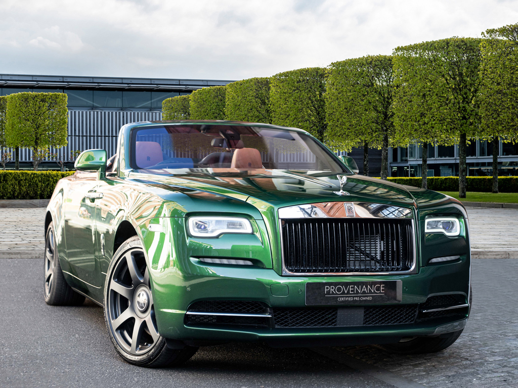 Rolls-Royce Dawn Convertible Green