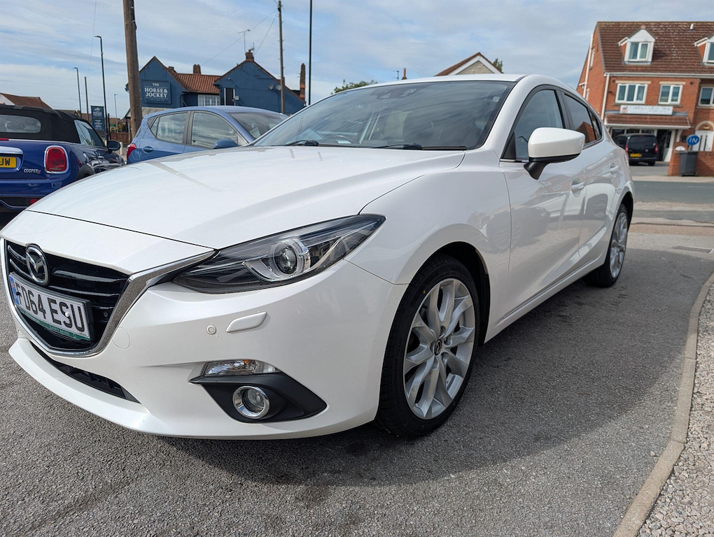 Mazda 3 2.2 Skyactiv-d Sport Nav Euro 6 Ss White #3