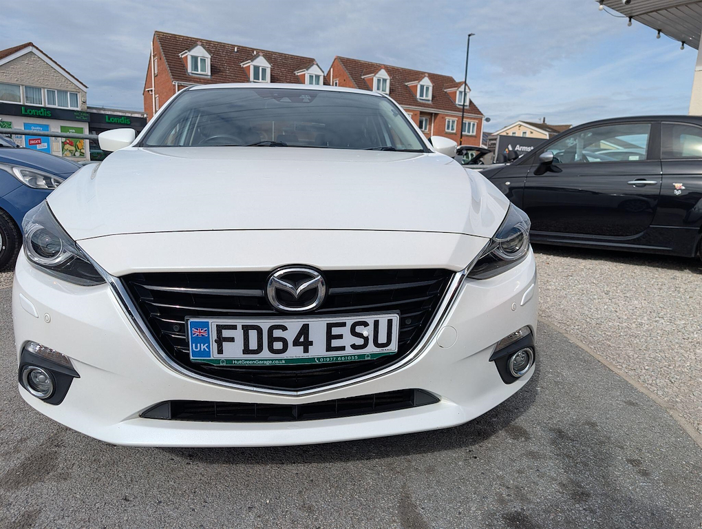 Mazda 3 2.2 Skyactiv-d Sport Nav Euro 6 Ss White #2