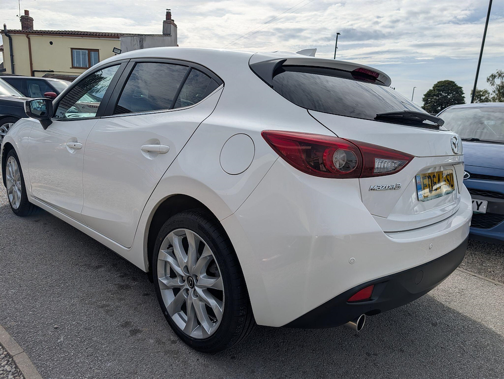 Mazda 3 2.2 Skyactiv-d Sport Nav Euro 6 Ss White #4