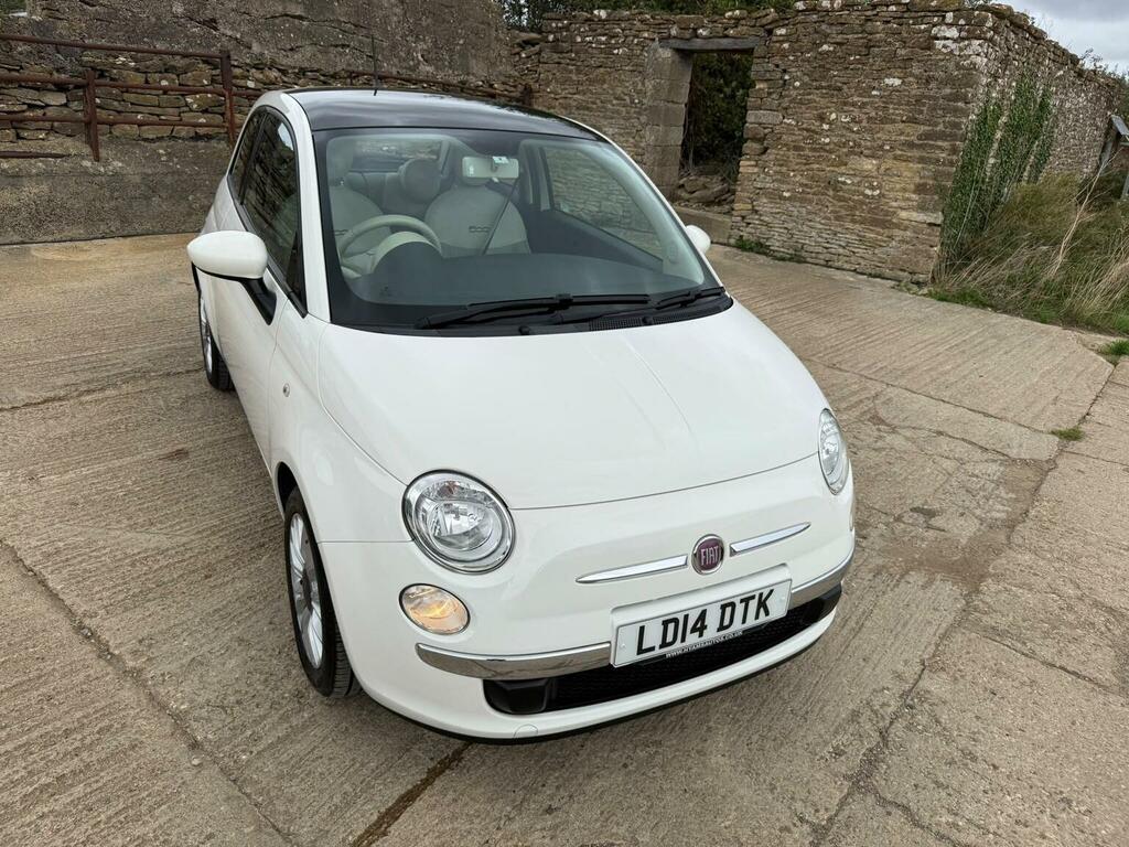 Fiat 500 1.2 Lounge Euro 6 Ss White #6