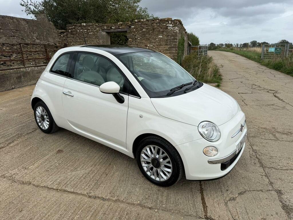 Fiat 500 1.2 Lounge Euro 6 Ss White #5