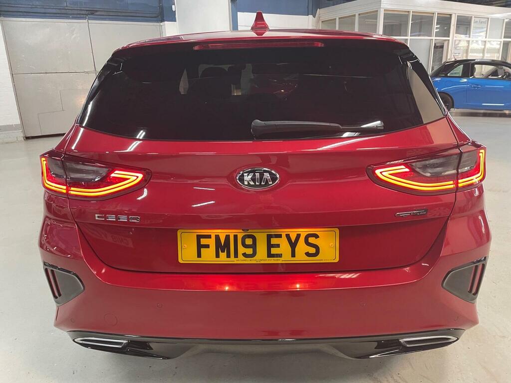 Kia Ceed Hatchback 1.4 T-gdi Gt-line Dct Euro 6 Ss Red #6