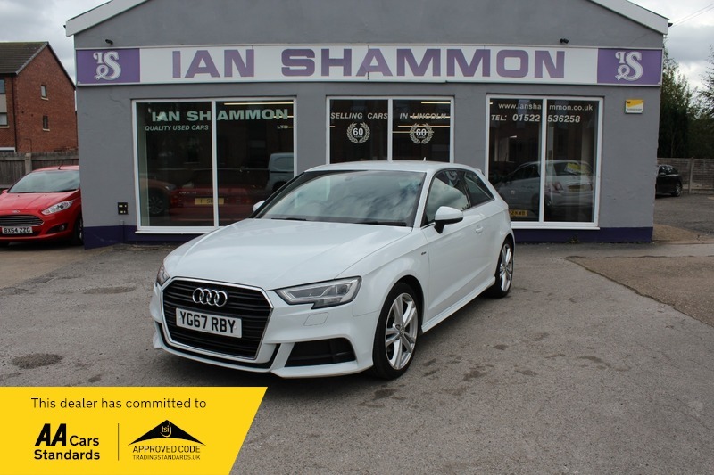 Audi A3 Tfsi S Line White