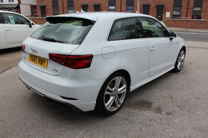 Audi A3 Tfsi S Line White #5