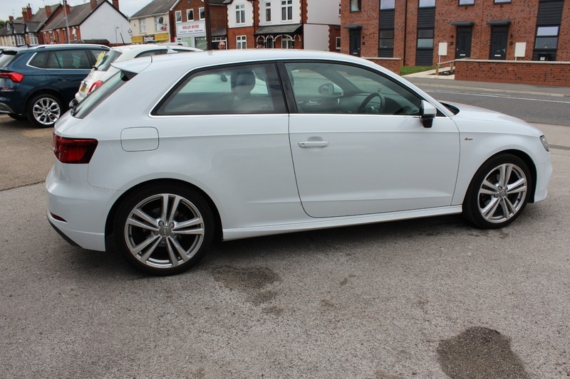 Audi A3 Tfsi S Line White #6