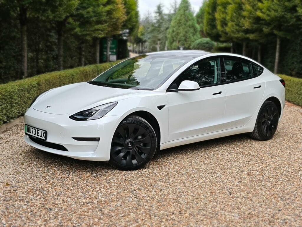 Tesla Model 3 Saloon Long Range Rwd 202373 White