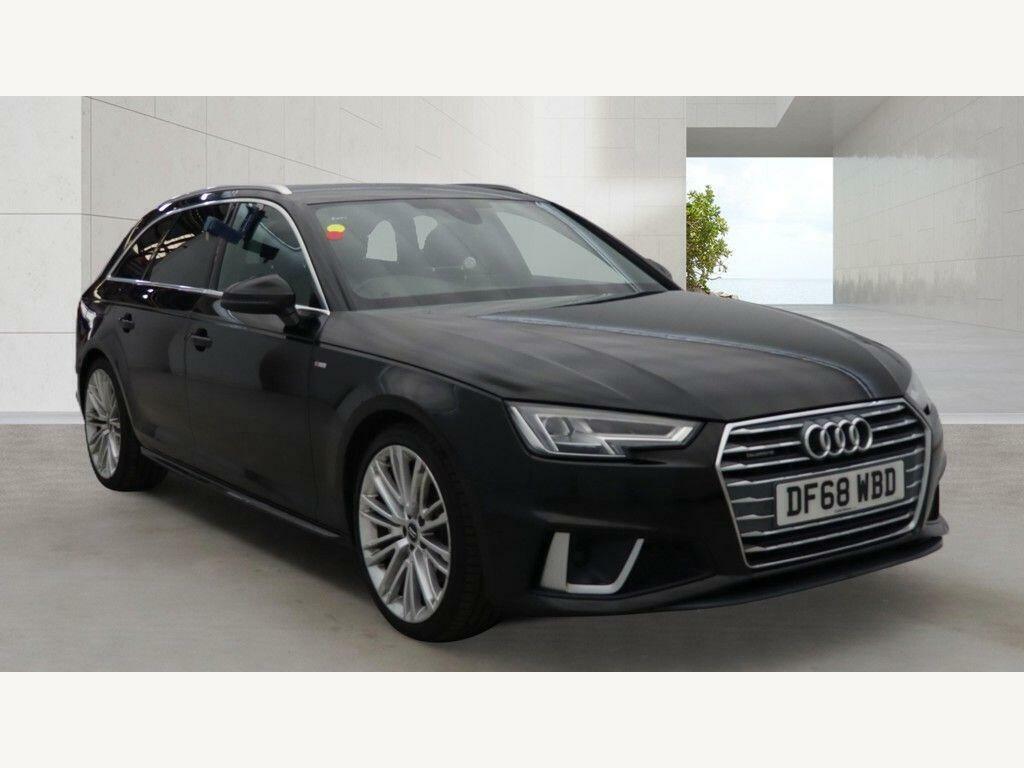 Audi A4 Avant 2.0 Tdi 40 S Line S Tronic Quattro Euro 6 S S Black