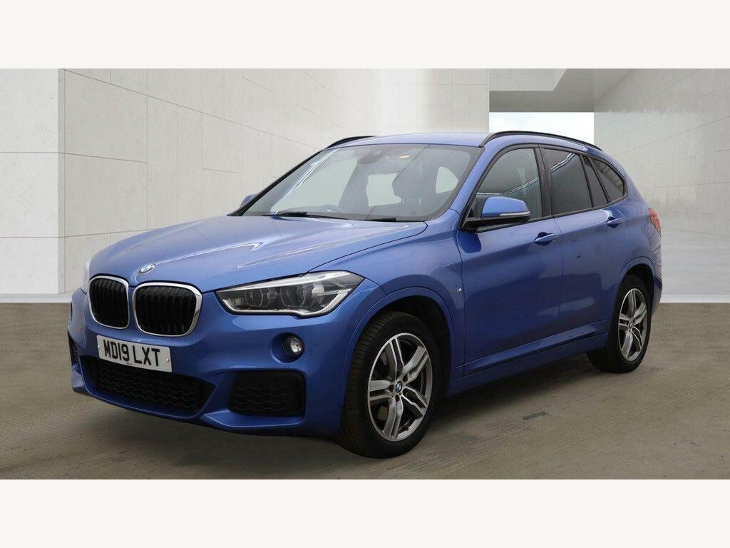 BMW X1 2.0 20D M Sport Xdrive Euro 6 S S Blue #4