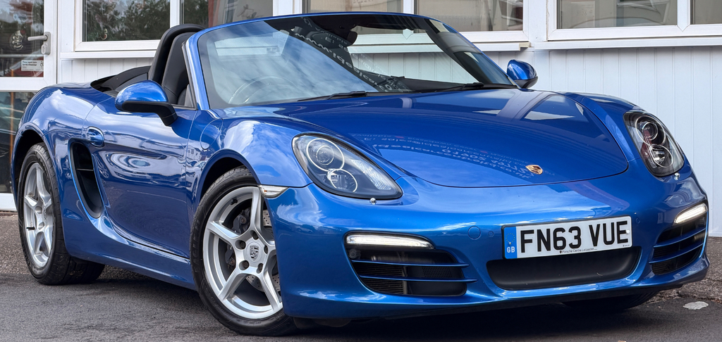 Porsche Boxster 2.7 981 Convertible Pdk Euro 5 Ss 2 Blue