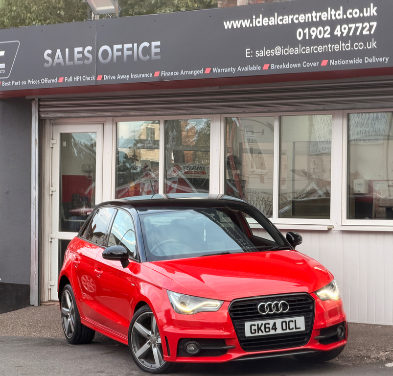 Audi A1 1.6 Tdi S Line Style Edition Sportback Red #2