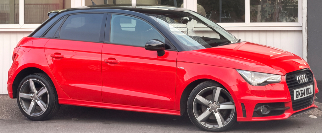 Audi A1 1.6 Tdi S Line Style Edition Sportback Red #4