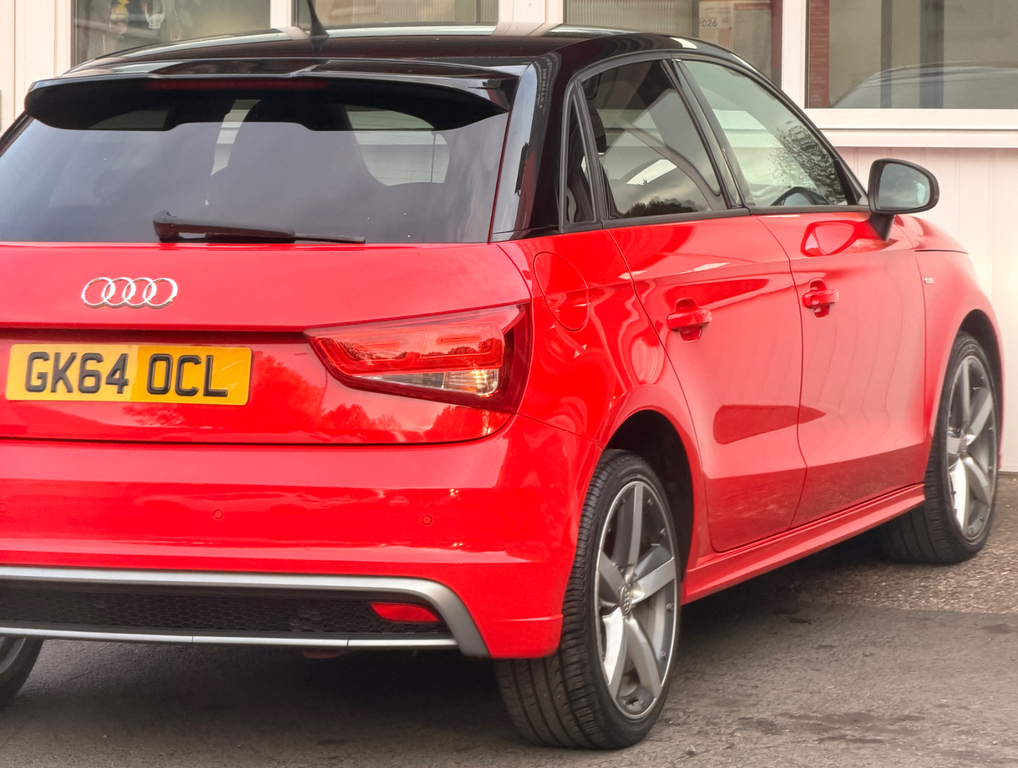 Audi A1 1.6 Tdi S Line Style Edition Sportback Red #6