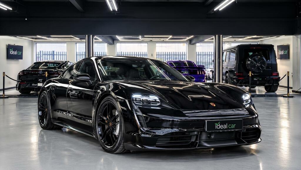 Porsche Taycan Performance Plus 93.4Kwh Turbo 4Wd Black #6