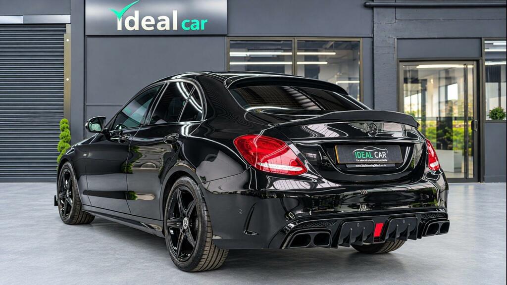 Mercedes-Benz C Class 2.1 C220d Amg Line G-tronic Euro 6 Ss Black #2