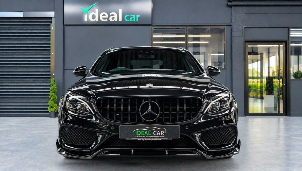 Mercedes-Benz C Class 2.1 C220d Amg Line G-tronic Euro 6 Ss Black #3