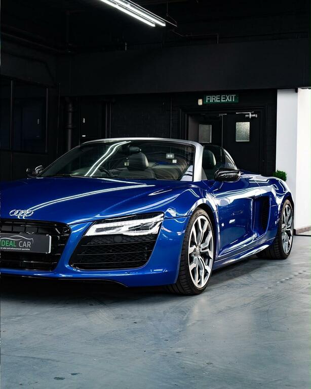 Audi R8 5.2 Fsi V10 Spyder S Tronic Quattro Euro 5 Blue #2