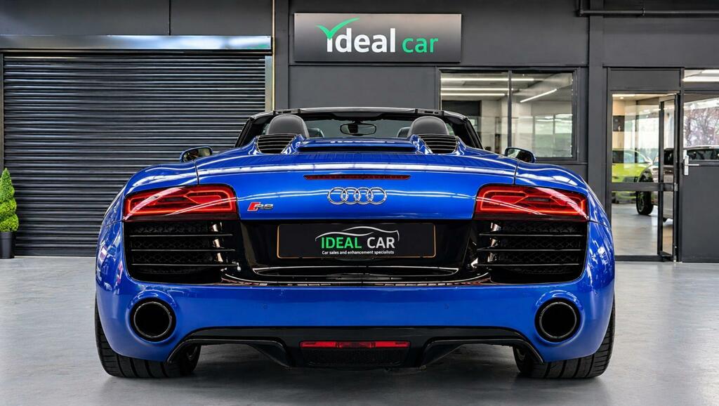 Audi R8 5.2 Fsi V10 Spyder S Tronic Quattro Euro 5 Blue #5