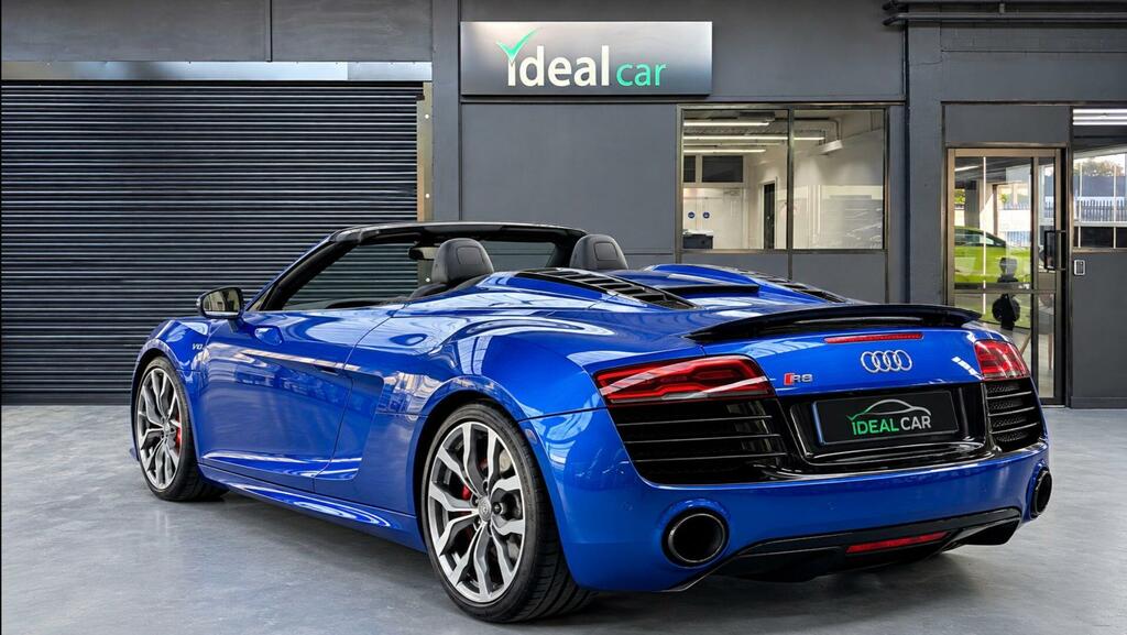 Audi R8 5.2 Fsi V10 Spyder S Tronic Quattro Euro 5 Blue #2