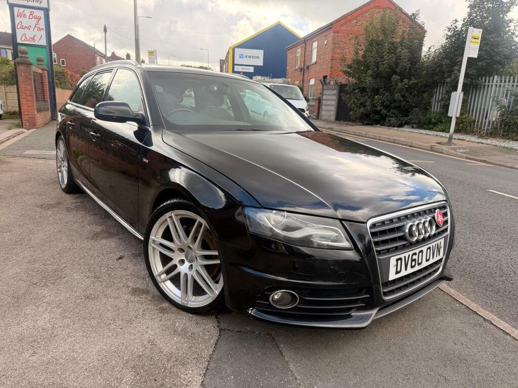 Audi A4 Avant 2.0 Tdi S Line Special Edition Euro 5 Ss Black