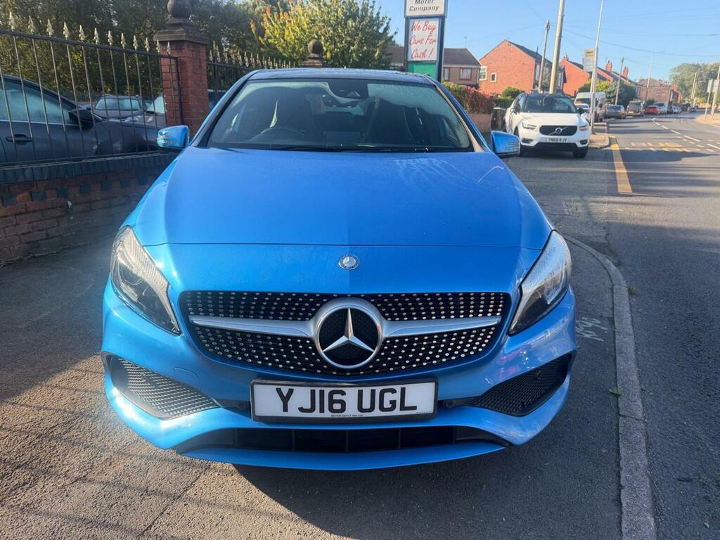 Mercedes-Benz A Class 2.1 A200d Amg Line Premium Plus Euro 6 Ss Blue #4