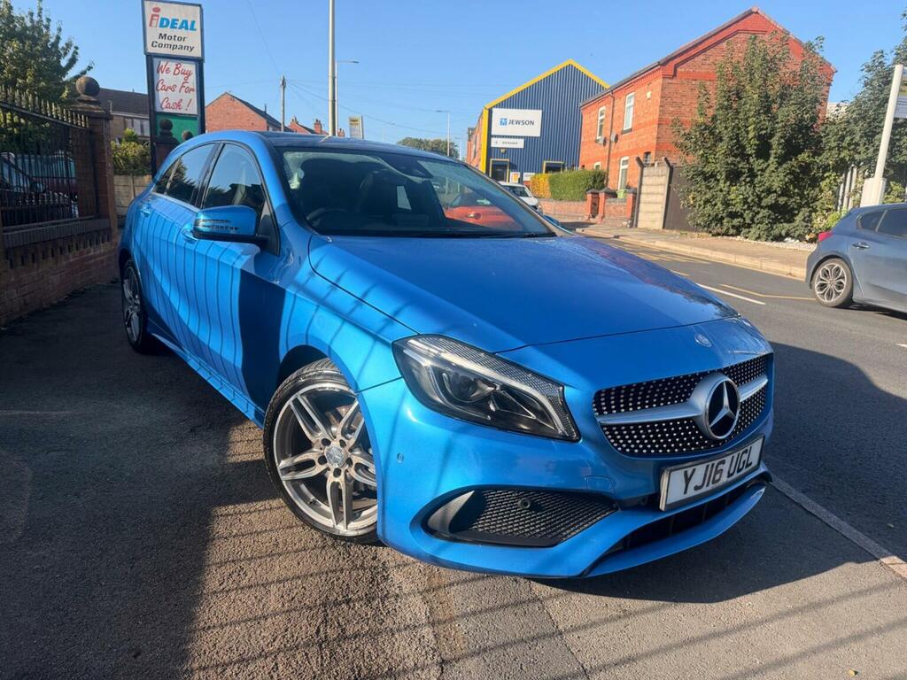 Mercedes-Benz A Class 2.1 A200d Amg Line Premium Plus Euro 6 Ss Blue