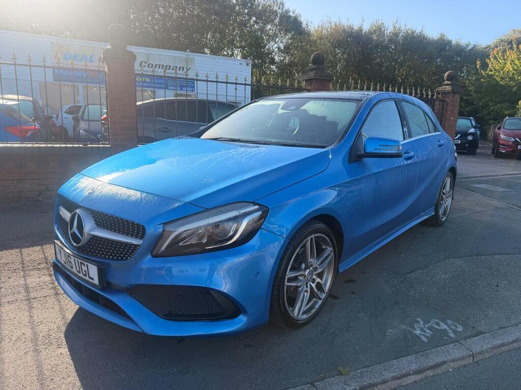Mercedes-Benz A Class 2.1 A200d Amg Line Premium Plus Euro 6 Ss Blue #2