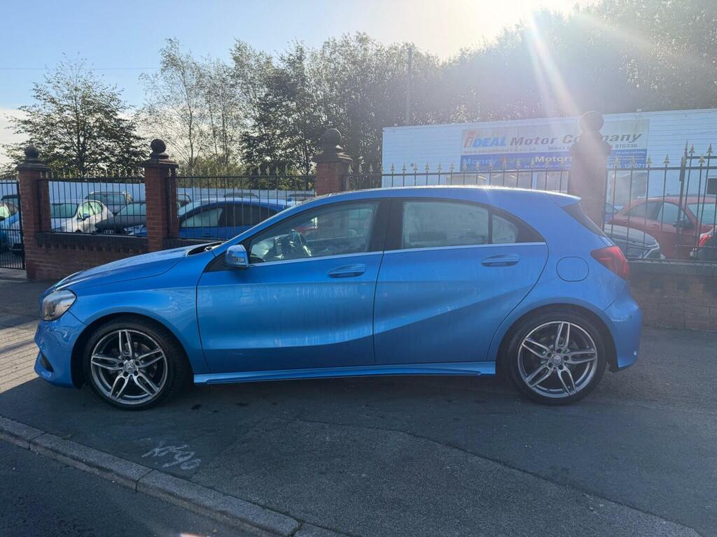 Mercedes-Benz A Class 2.1 A200d Amg Line Premium Plus Euro 6 Ss Blue #3