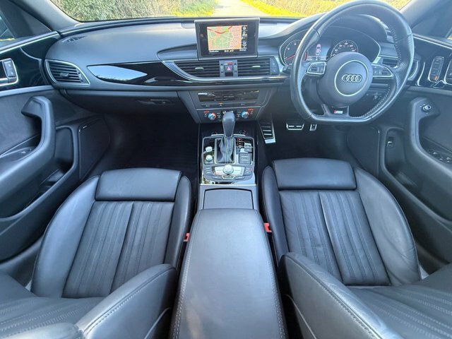 Audi A6 Saloon Tdi Ultra S Line Black Edition White #11