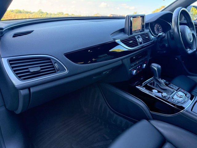 Audi A6 Saloon Tdi Ultra S Line Black Edition White #15