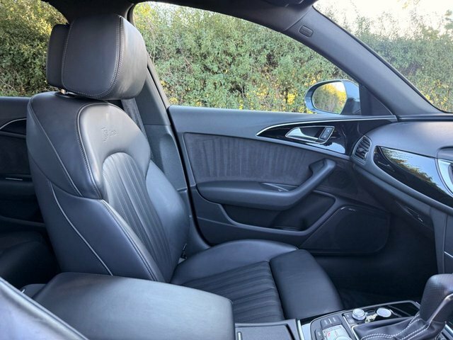 Audi A6 Saloon Tdi Ultra S Line Black Edition White #13