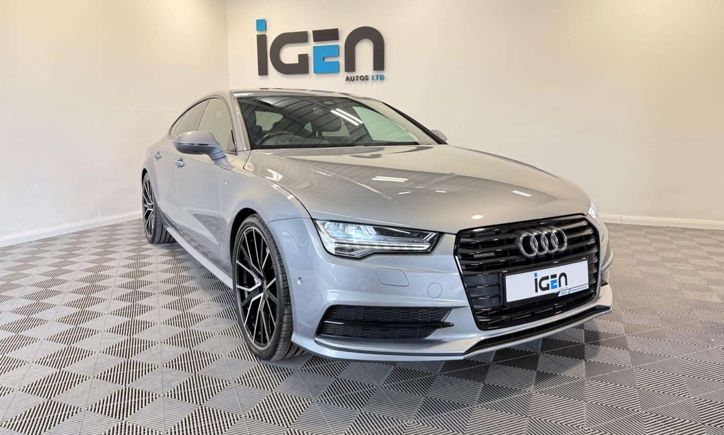 Audi A7 Sportback Tdi Black Edition Quattro 4Wd Grey #2
