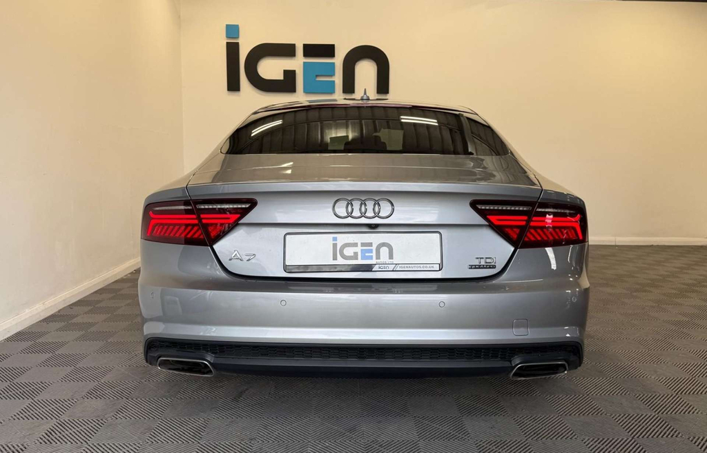 Audi A7 Sportback Tdi Black Edition Quattro 4Wd Grey #3