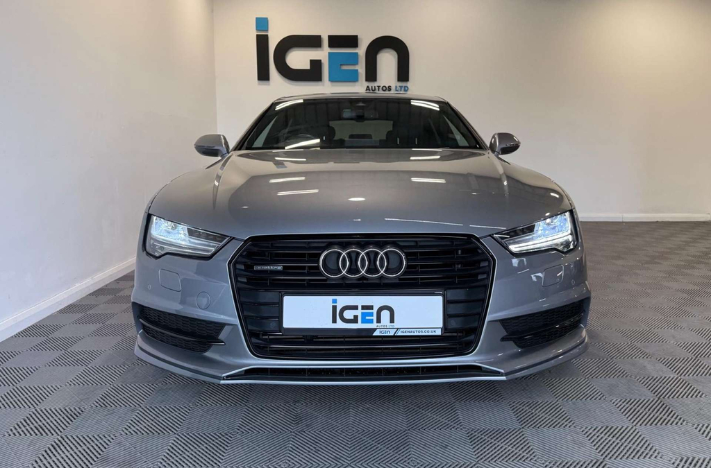 Audi A7 Sportback Tdi Black Edition Quattro 4Wd Grey #5