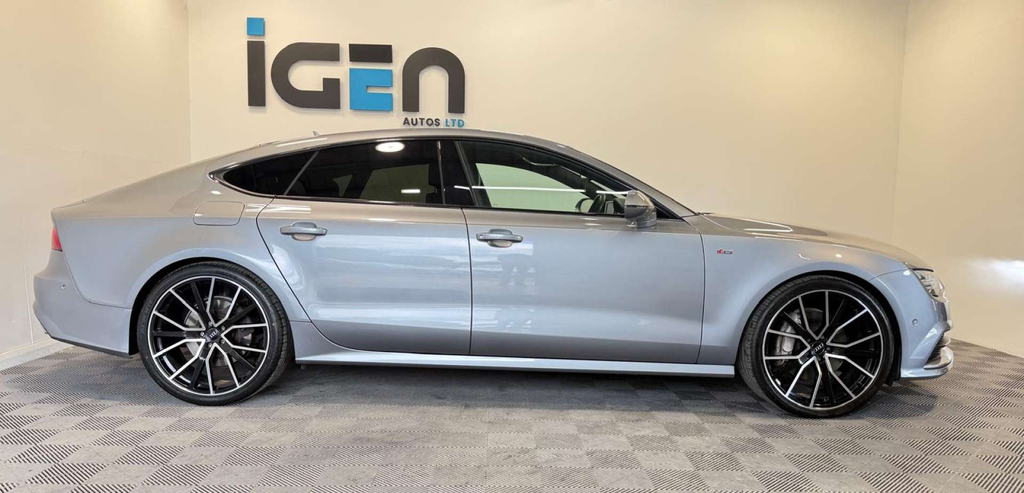 Audi A7 Sportback Tdi Black Edition Quattro 4Wd Grey #4