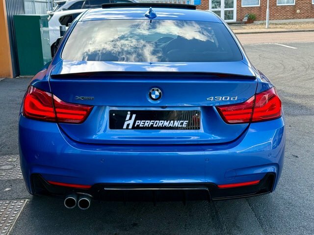 BMW 4 Series Gran Coupe 430D M Sport Hatchback Blue #8