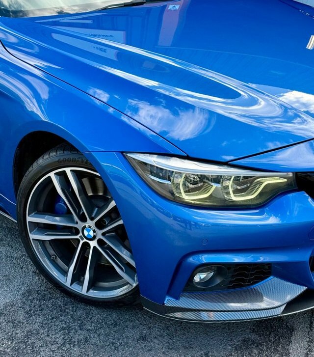BMW 4 Series Gran Coupe 430D M Sport Hatchback Blue #44