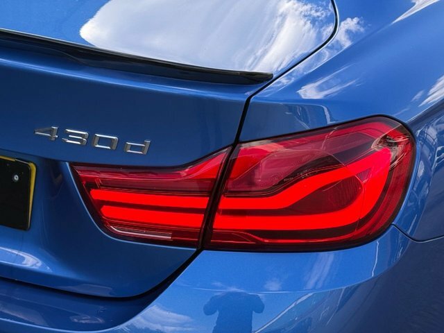 BMW 4 Series Gran Coupe 430D M Sport Hatchback Blue #49