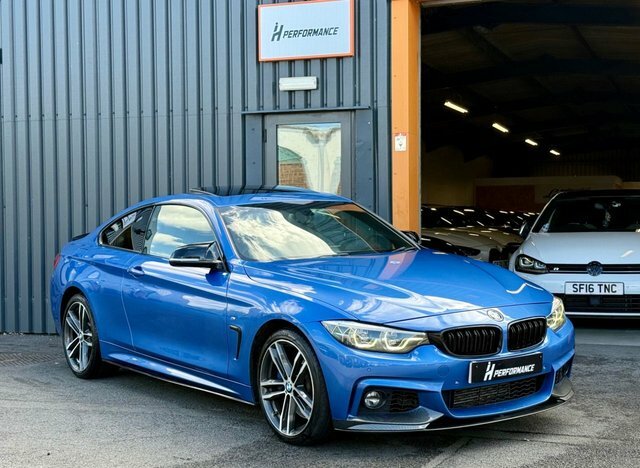 BMW 4 Series Gran Coupe 3.0 430D M Sport Coupe Xdrive Euro Blue #4