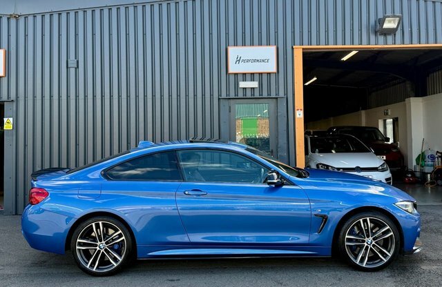 BMW 4 Series Gran Coupe 3.0 430D M Sport Coupe Xdrive Euro Blue #5