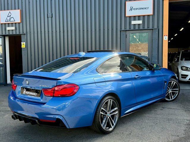 BMW 4 Series Gran Coupe 430D M Sport Hatchback Blue #9