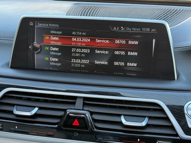 BMW 7 Series Saloon Black #42