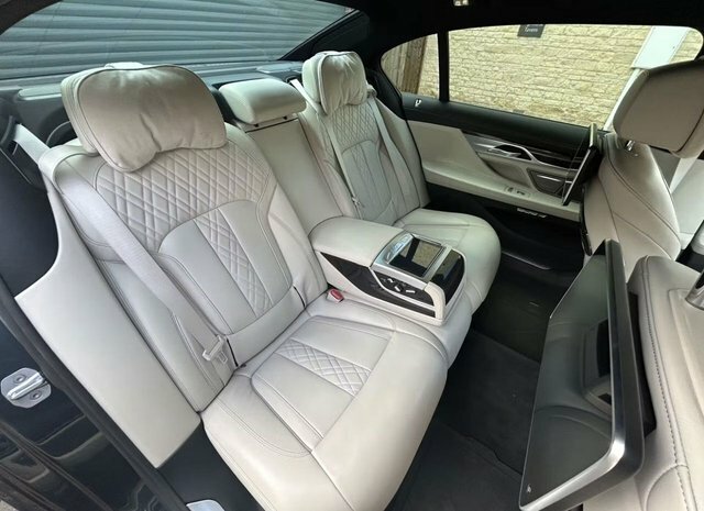 BMW 7 Series 3.0 730Ld M Sport Saloon Euro 6 S Blue #3