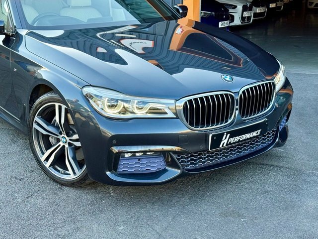 BMW 7 Series Saloon Black #11