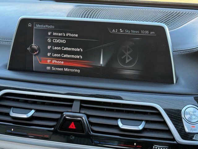 BMW 7 Series Saloon Black #49