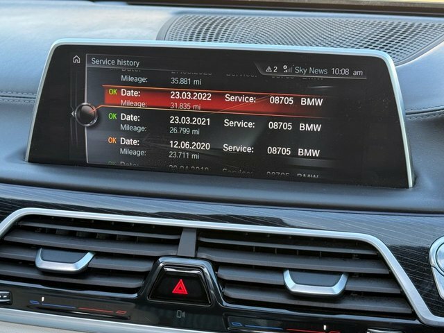 BMW 7 Series Saloon Black #44