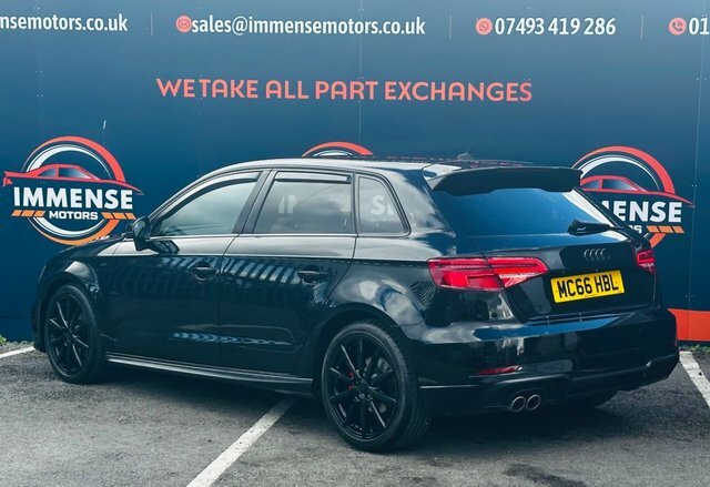 Audi A3 1.4 Tfsi Cod Black Edition Sportback S Black #3